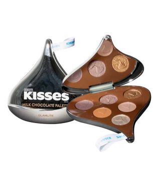 Glamlite - *Hershey's Kisses* - Palette di ombretti - Milk Chocolate