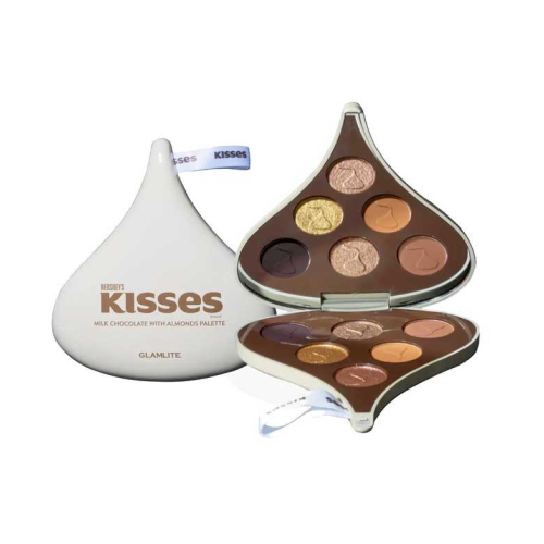 Glamlite - *Hershey's Kisses* - Palette di ombretti - Milk Chocolate with Almonds