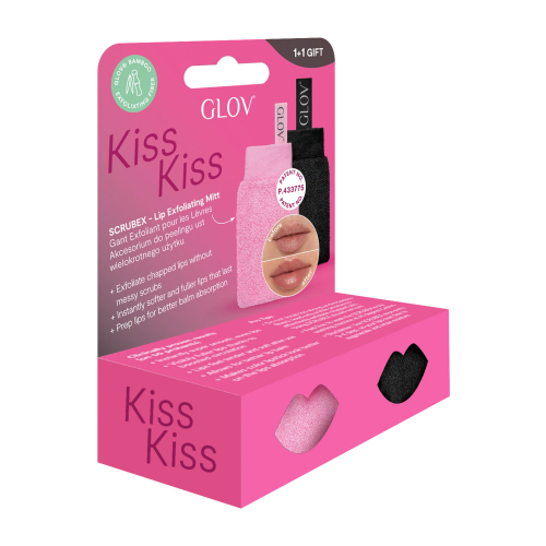 GLOV - *Amore Collection* - Duo guanti esfolianti labbra Scrubex Kiss&Kiss Set