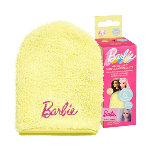GLOV - *Barbie* - Guanto struccante Only Cleansing Mitt -  Baby Banana