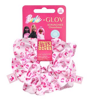 GLOV - *Barbie* - Confezione da 3 elastici - Pink Panther