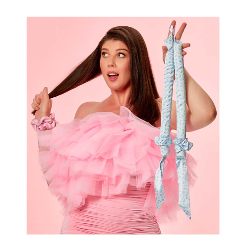 GLOV - *Barbie* - Set per arricciare i capelli senza calore Cool Curl - Blue Panther