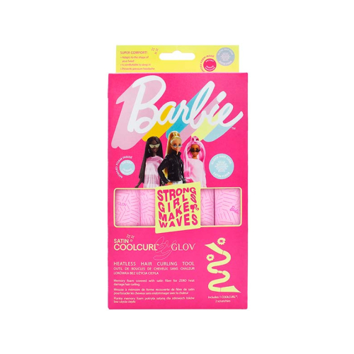 GLOV - *Barbie* - Set per arricciare i capelli senza calore Cool Curl - Pink Panther