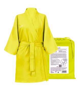 GLOV - Accappatoio in spugna ultra assorbente Kimono Style - Lime