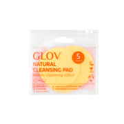 GLOV - Dischetti riutilizzabili in cellulosa Natural Cleansing Pad - 5-Pack