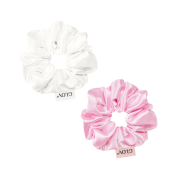 GLOV - Confezione da 2 elastici Satin Scrunchies taglia M