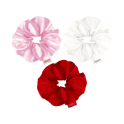 GLOV - Confezione da 3 elastici Satin Scrunchies taglia S