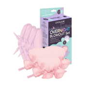 GLOV - Set per capelli bigodini arricciacapelli termosensibili + mini cuffie in raso Overnight Blowout Set GLOV - Set per capelli bigodini arricciacapelli termosensibili + mini cuffie in raso Overnight Blowout Set