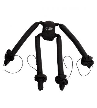 GLOV - Set per arricciare i capelli senza calore Cool Curl Spider - Black