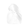 GLOV - Asciugamano turbante in raso double face - Bianco