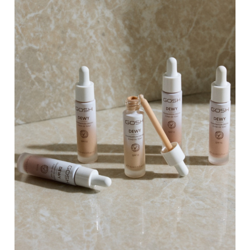 Gosh - Base per il trucco Dewy Foundation Drops - 008: Tan