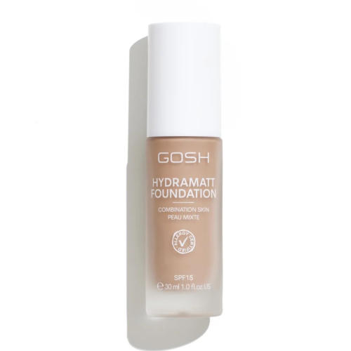 Gosh - Fondotinta idratante Hydramatt SPF15 - 012N: Medium Dark