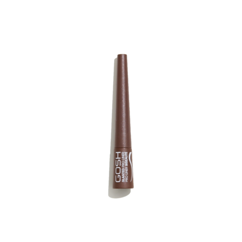 Gosh - Eyeliner liquido Slanted Pro Liner - 003: Matt Brown