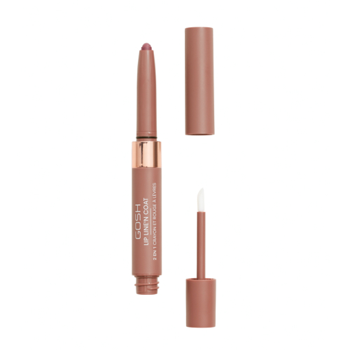 Gosh - Rossetto 2 in 1 Lip Line'n Coat - 002: Burnt Cinnamon