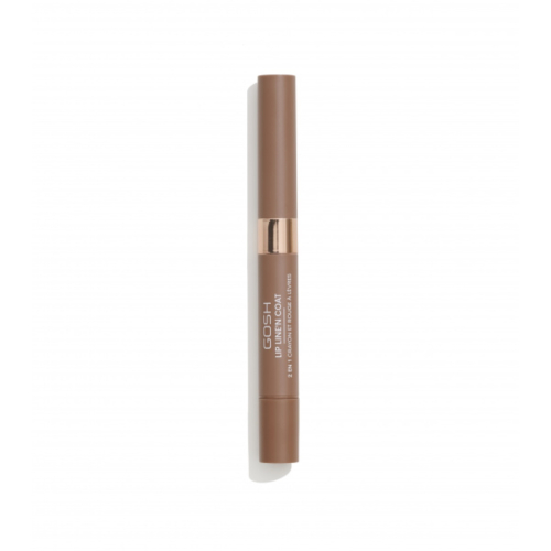 Gosh - Rossetto 2 in 1 Lip Line'n Coat - 004: Caramel Toffee