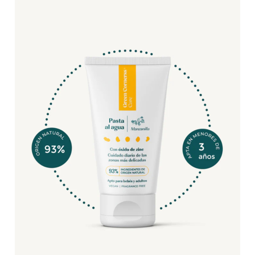 Green Cornerss - Pasta all'acqua di camomilla per prevenire le irritazioni