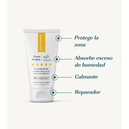 Green Cornerss - Pasta all'acqua di camomilla per prevenire le irritazioni