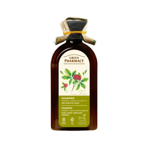 Green Pharmacy - Shampoo al Ginseng - Cute sensibile