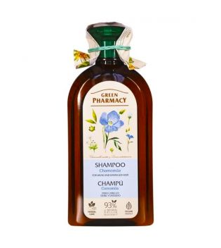Green Pharmacy - Shampoo per capelli deboli e danneggiati - Camomilla
