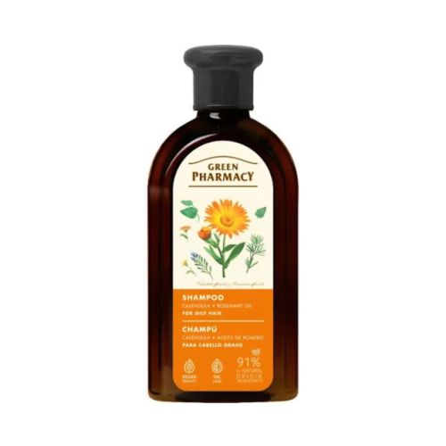 Green Pharmacy - Shampoo per capelli normali e grassi - Calendula
