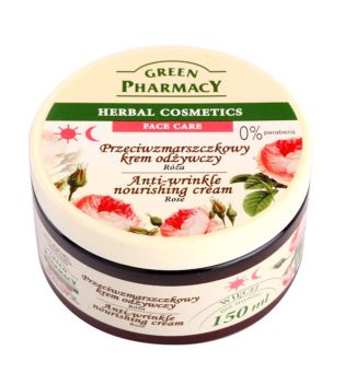Green Pharmacy - Crema antirughe per pelli miste - Rosa