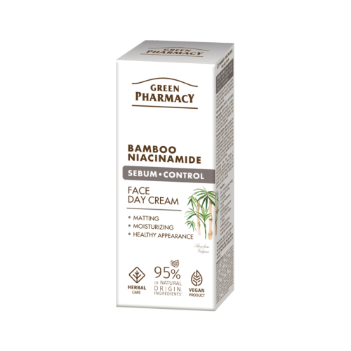 Green Pharmacy - Crema viso giorno sebocontrol - Bamboo + Niacinamide