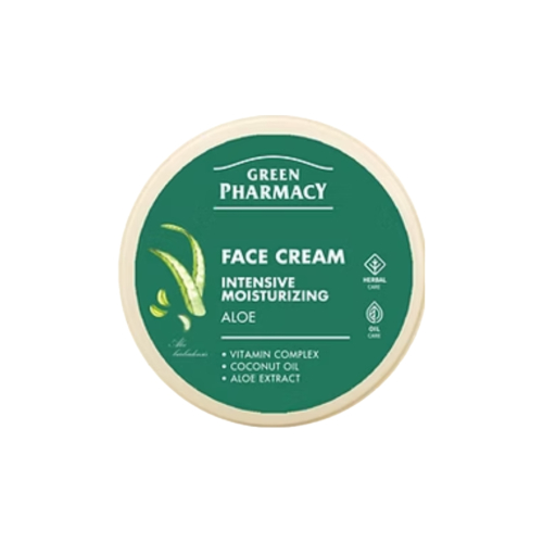 Green Pharmacy - Crema viso idratante intensiva Aloe