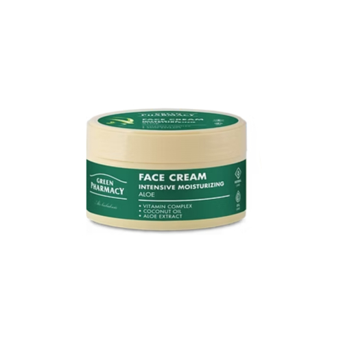 Green Pharmacy - Crema viso idratante intensiva Aloe