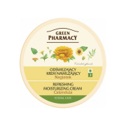 Green Pharmacy - Crema rinfrescante e idratante per pelli secche - Calendula