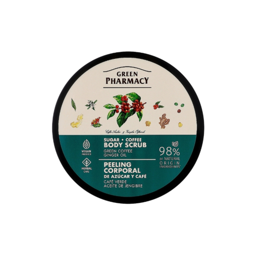Green Pharmacy - Scrub Corpo - Caffè Verde e Olio di Zenzero
