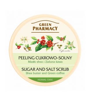 Green Pharmacy - Scrub corpo - Burro di karitè e caffè verde