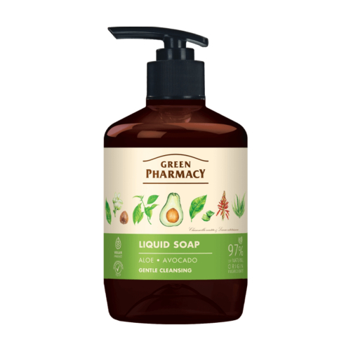 Green Pharmacy - Sapone Liquido per le Mani - Aloe Vera e Avocado