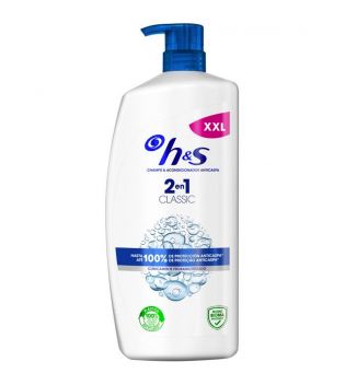H&S - Shampoo e balsamo antiforfora 2en1 Classic 1000ml