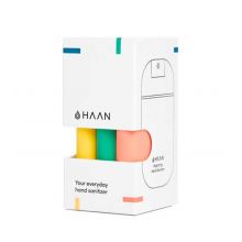 Haan - Confezione da tre disinfettanti per le mani idratanti