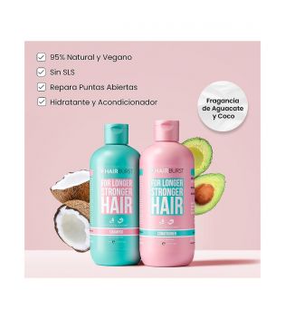 Hairburst - Set shampoo e balsamo For Longer Stronger Hair