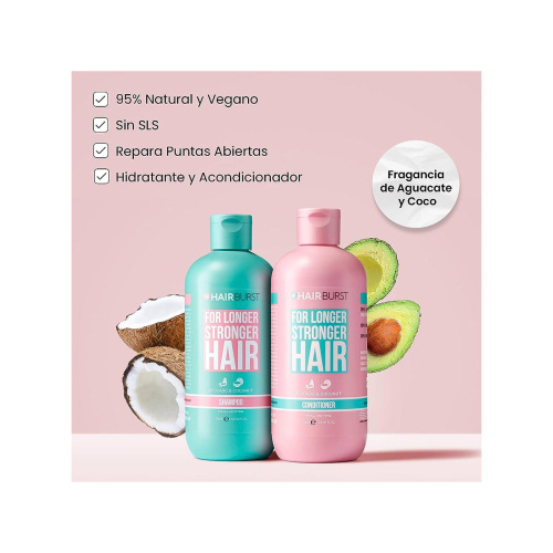 Hairburst - Set shampoo e balsamo For Longer Stronger Hair