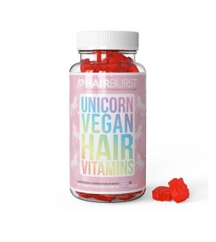Hairburst - Vitamine vegane masticabili per capelli Unicorn