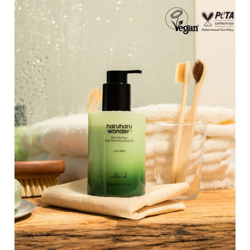 Haruharu Wonder - Olio per il corpo Black Bamboo