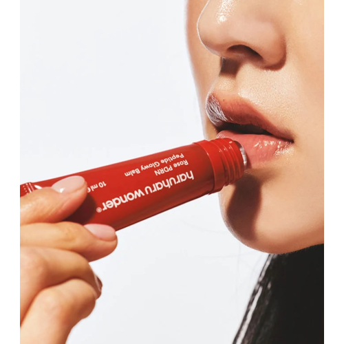 Haruharu Wonder - Balsamo labiale Rose PDRN Peptide Glowy - Clear Glossy