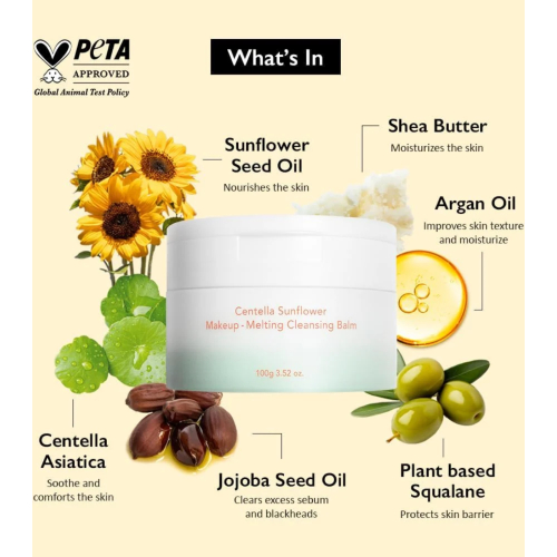 Haruharu Wonder - *Centella* - Balsamo detergente Centella Sunflower