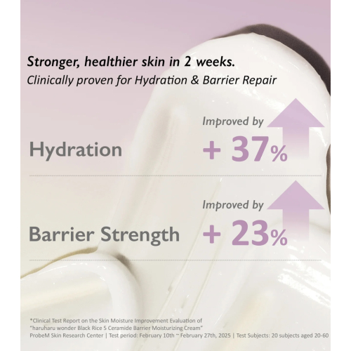 Haruharu Wonder - Crema viso idratante Black Rice 5 Ceramide Barrier