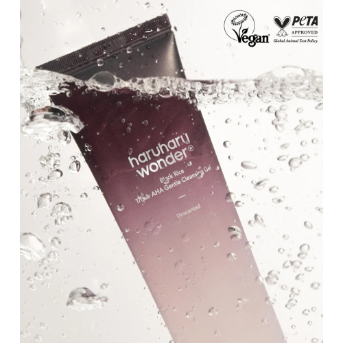 Haruharu Wonder - Gel detergente Black Rice Triple AHA Gentle