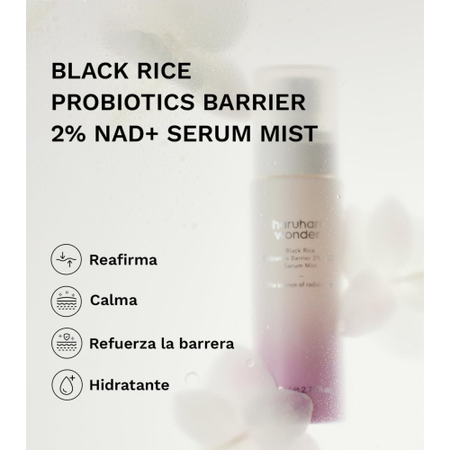 Haruharu Wonder - Siero in spray Black Rice Probiotics Barrier 2% NAD+