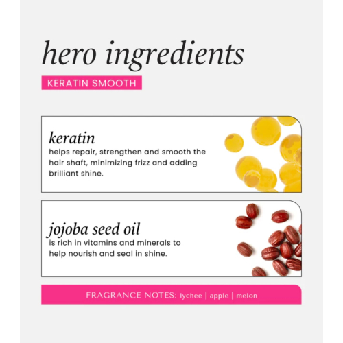 Hask - Olio riparatore per capelli Keratin Smooth - 100ml