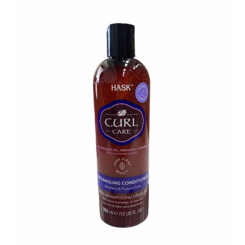 Hask - Balsamo districante Curl Care - Olio di cocco, olio di argan e vitamina E