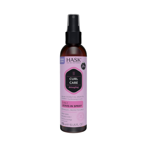 Hask - Spray leave-in 5 in 1 Curl Care - Olio di cocco, olio di argan e vitamina E