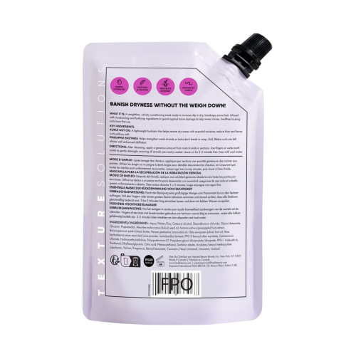 Hask - *Texture Solutions* - Maschera per capelli idratante leggera