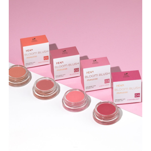 Hean - Mousse Blush Bloom Blush - 01: Nectarine