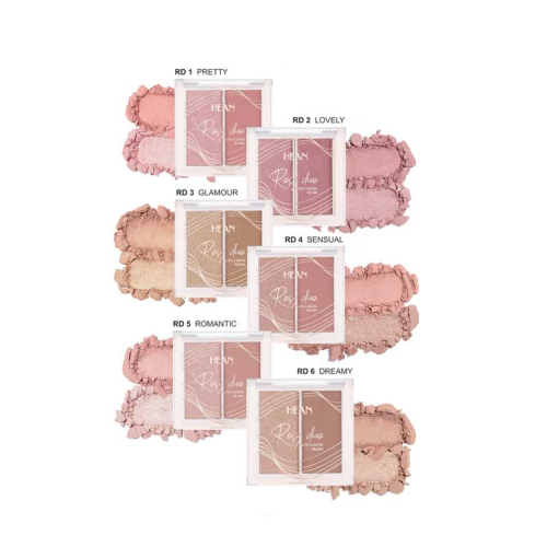 Hean - Fard in polvere Duo Rosy - Romantic