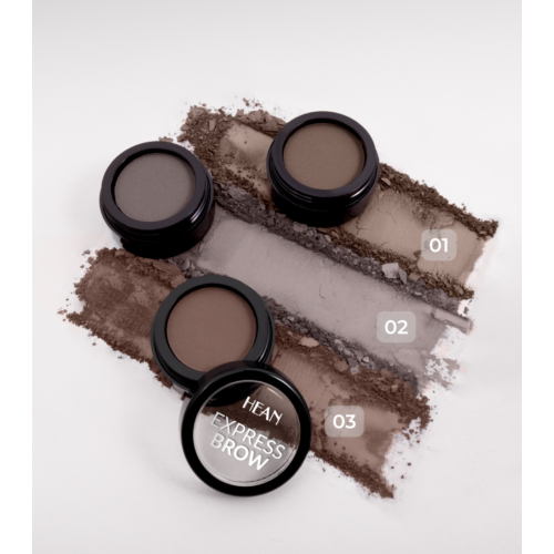 Hean - Polvere per sopracciglia Express Brow - 01: Soft Brown